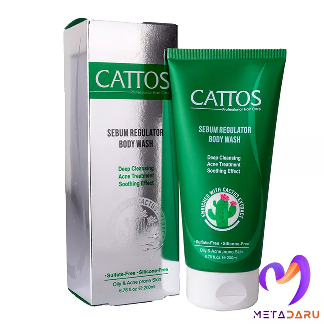 ژل شستشوی بدن آنتی آکنه کاتوس | Cattos Sebum Regulator Body Wash