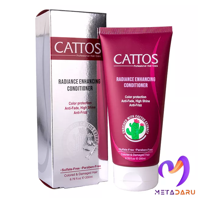 شامپو نرم کننده مو رنگ شده کاتوس | Cattos Radiance Enhancing Conditioner