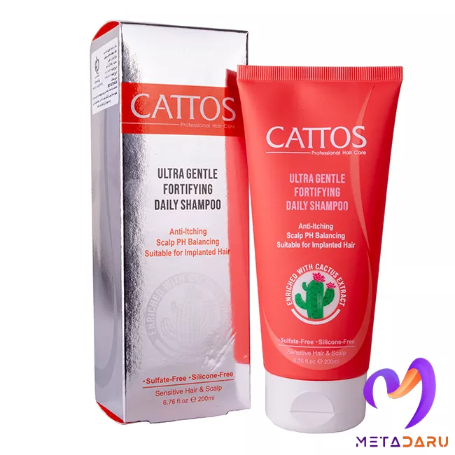 شامپو روزانه تقویت کننده اولترا جنتل کاتوس | Cattos Fotifying Daily Shampoo