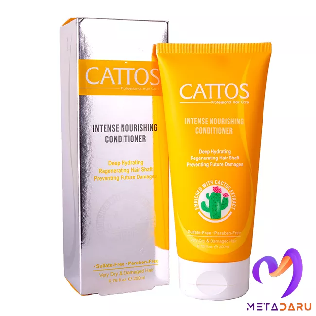 شامپو نرم کننده مو خشک و آسیب دیده کاتوس | Cattos Intense Nourishing Conditioner