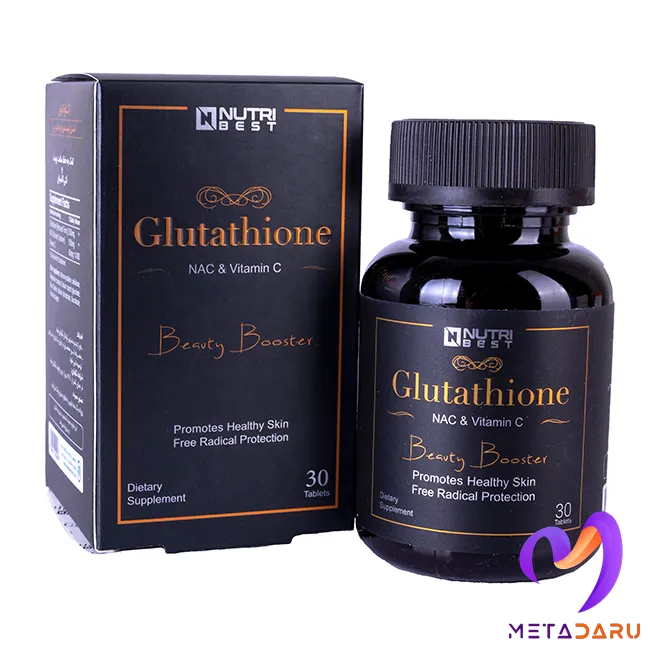 گلوتاتیون و استیل سیستئین با ویتامین سی  NAC + VITAMIN C TAB GLUTATHIONE