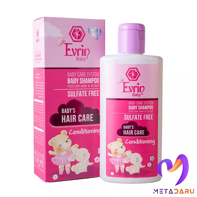 شامپو بچه مو خشک اورین | Evrin Baby Shampoo