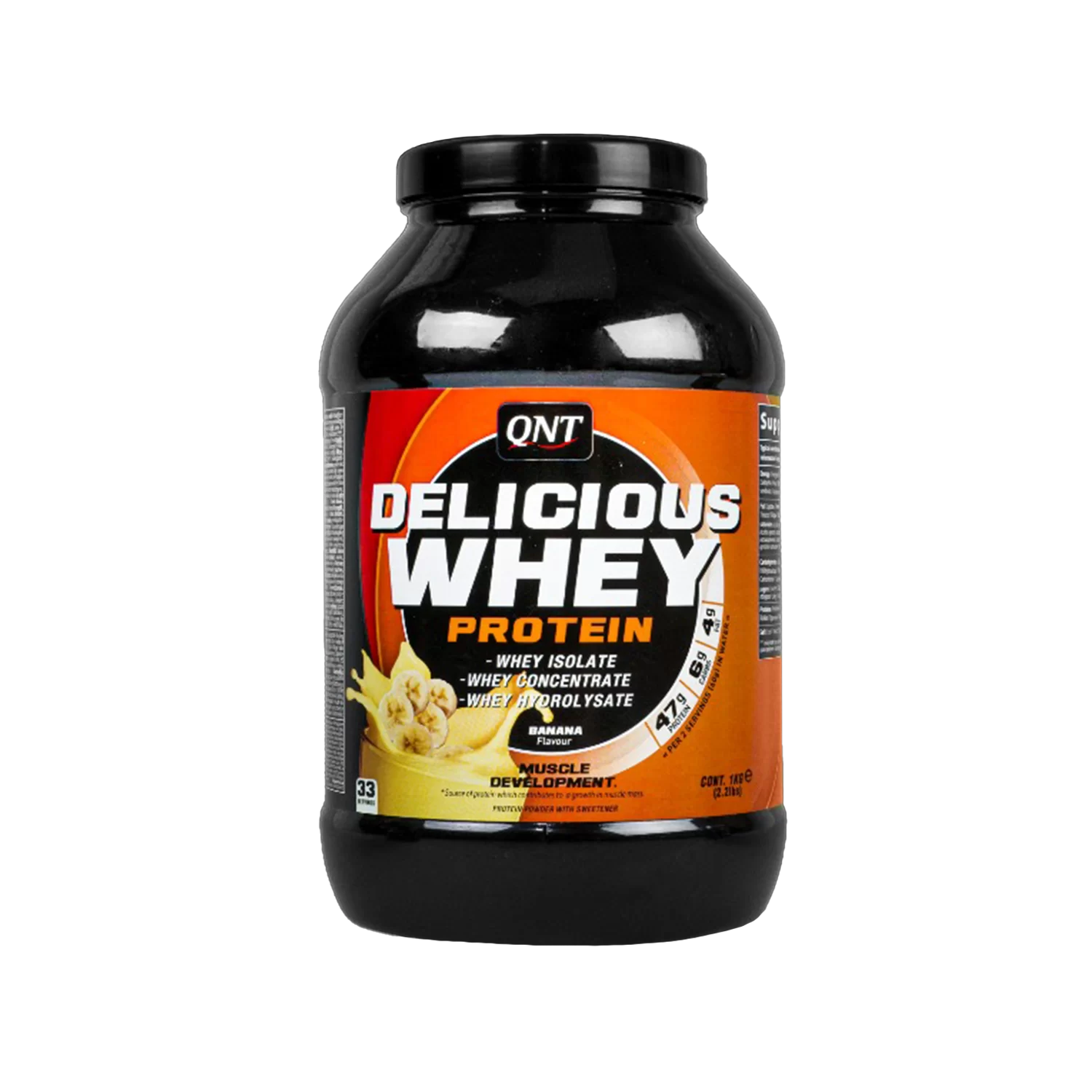 پروتئین دلیشس وی طعم موز کیو ان تی | QNT Whey Protein