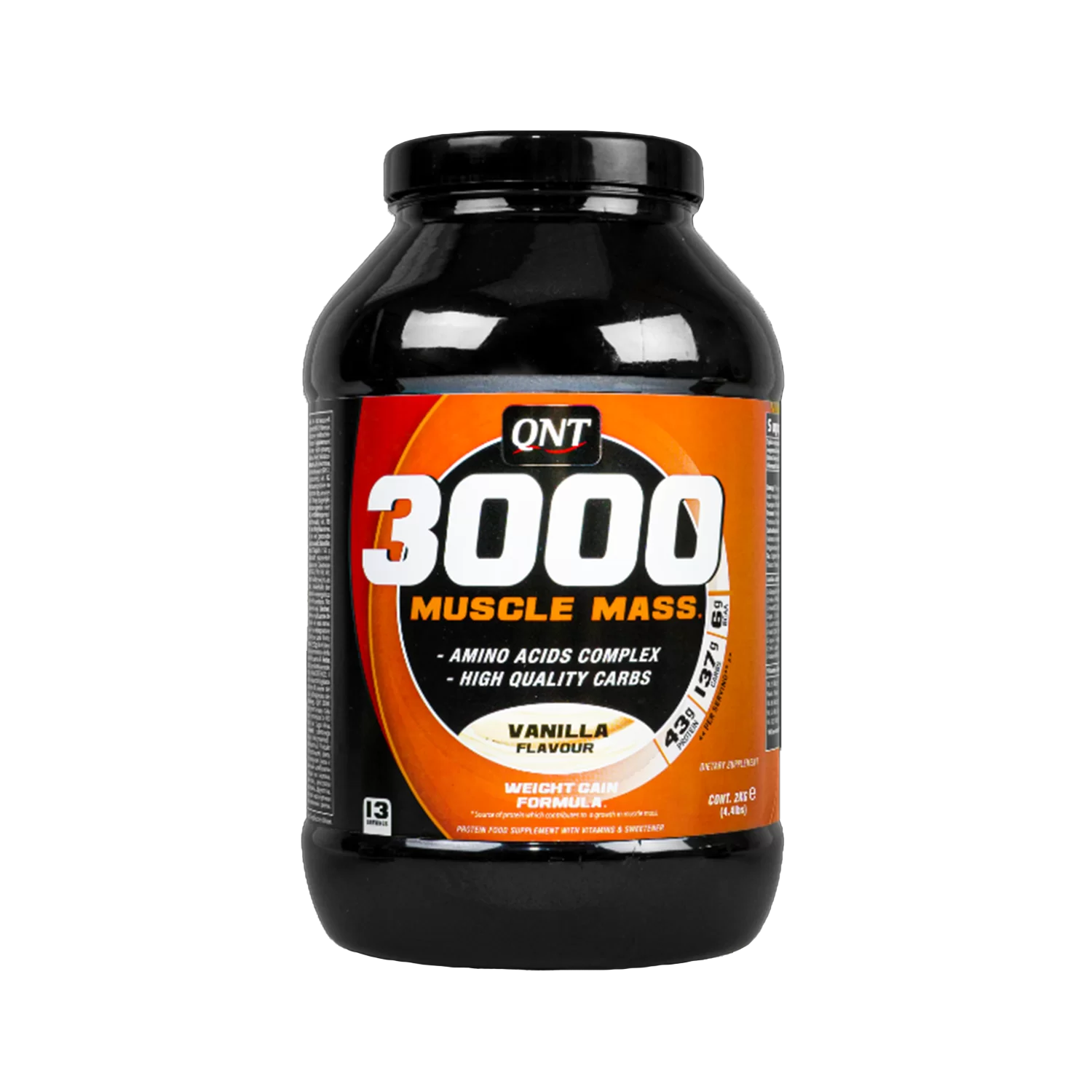 پودر ماسل مس 3000 طعم وانیلی کیو ان تی | QNT 3000 Muscle Mass