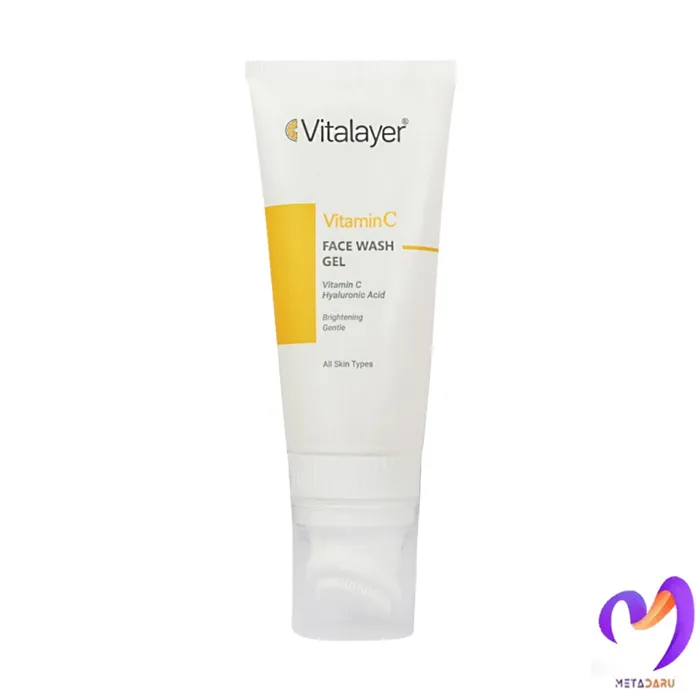 ژل شست و شوی صورت حاوی ویتامین سی ویتالیر | Vitalayer Vitamin C Face Gel Wash