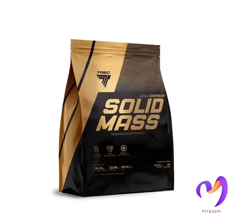 پودر 4000 گرمی سولید مس گلد کر ترک نوتریشن | Trec Nutrition Solid Mass