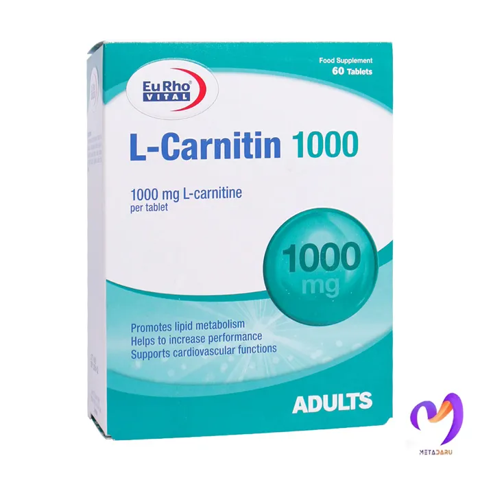 ال کارنیتین یورو ویتال 1000 میلی گرمی Eurho Vital L Carnitin 1000 mg