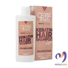 شامپو فاقد سولفات موهای کراتینه سریتا Cerita Keratin Hair Shampoo 200 Ml