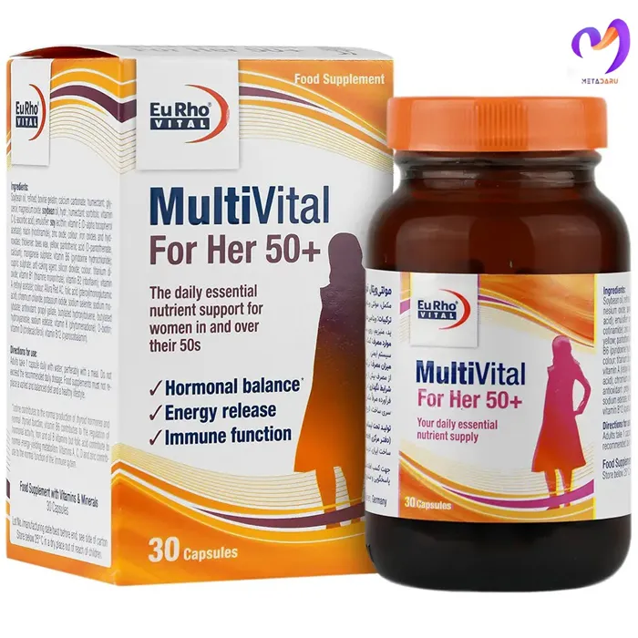 مولتی ویتال فور هر +50 یوروویتال Multivital For Her 50